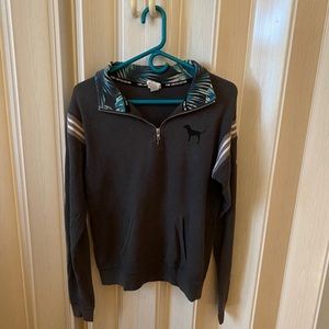 LIMITED EDITION VS PINK QUARTER ZIP